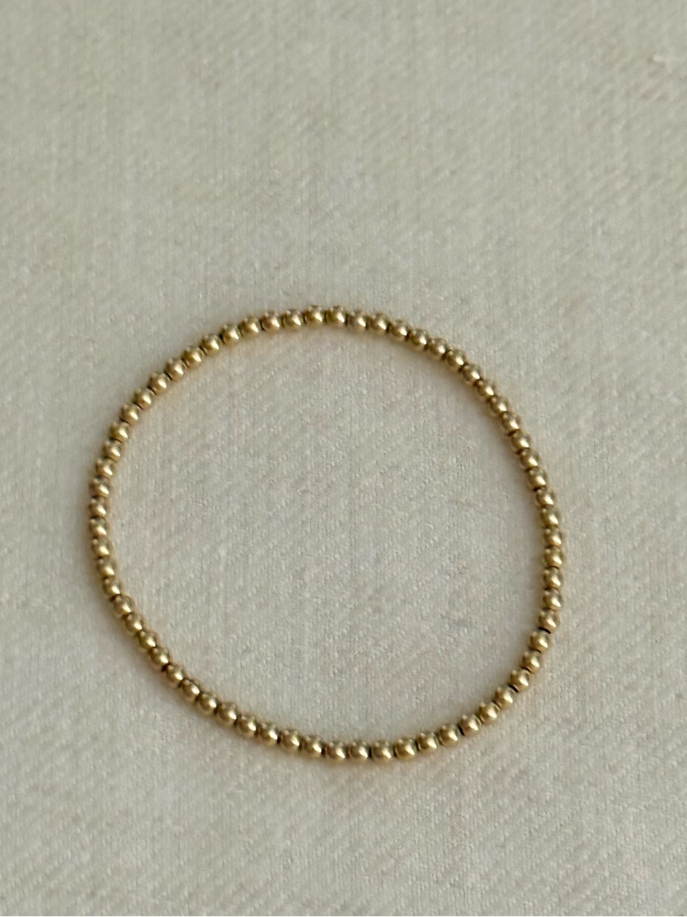 Enewton Gold Beaded 3mm Bracelet